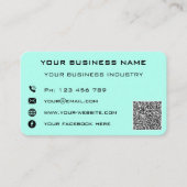 Uw Visitekaartje van de Kleur van het Adres van de Contactkaartje (Voorkant)