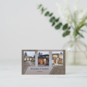 Uw Visitekaartje voor fotoportfolio architect (Staand voorkant)