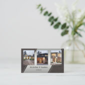 Uw Visitekaartje voor fotoportfolio architect (Staand voorkant)