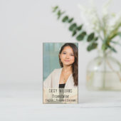 Uw Visitekaartje voor fotovertalers (Staand voorkant)