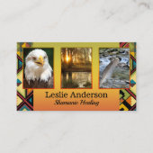 Uw Visitekaartje voor tribale shamanic-genezing (Voorkant)