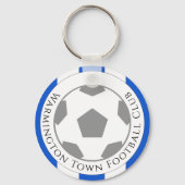 Uw Voetbalclub Naam Sleutelhanger (Voorkant)