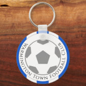 Uw Voetbalclub Naam Sleutelhanger (Achterkant)