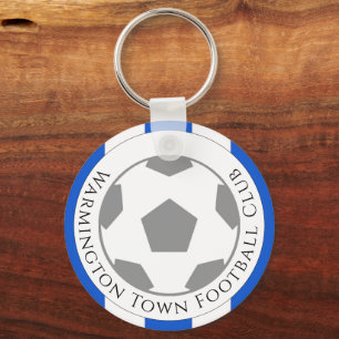 Uw Voetbalclub Naam Sleutelhanger