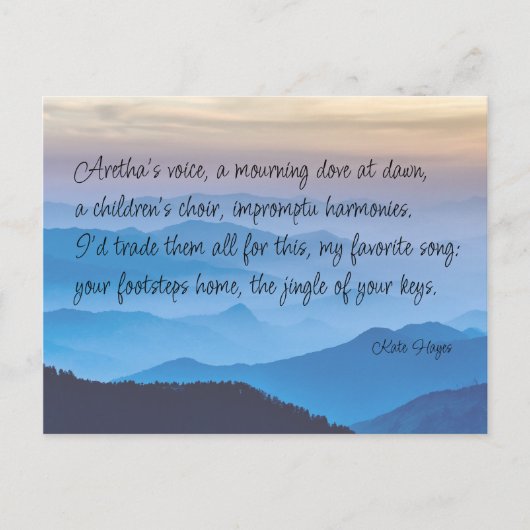 Uw voetballiefdesgedicht briefkaart (Voorkant)