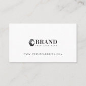 Uw volgende afspraak Modern professioneel merk Afsprakenkaartje (Achterkant)