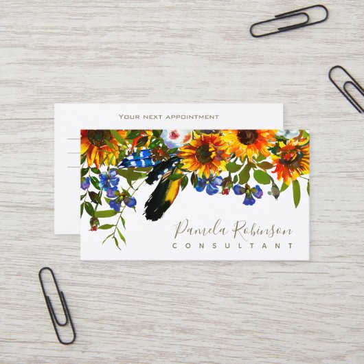 Uw volgende afspraak visitekaartje (Voorkant / Achterkant in situ)