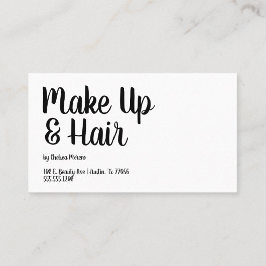 Uw volgende benoeming - Herinnering - Trendy Scrip Afsprakenkaartje (Achterkant)