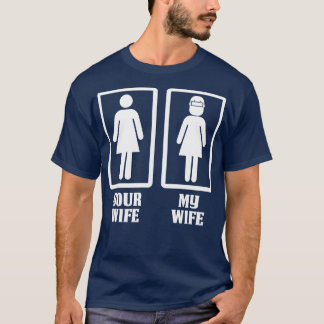 Uw Vrouw Mijn Lasser Vrouw Trotse Lasser T Shirten T-shirt