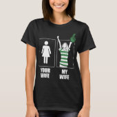 Uw vrouw Mijn vrouw Ierse T-shirts (Voorkant)