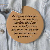 uw waarheid ronde button 6,0 cm (In situ)