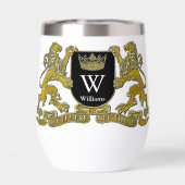 Uw wapenschild monogram en kleur (Achterkant)