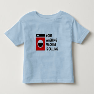 Uw wasmachine belt kinder shirts