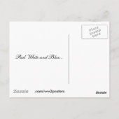 Uw wasmachine briefkaart (Achterkant)