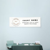 Uw website Business Event Welkom Spandoek (Beurs)