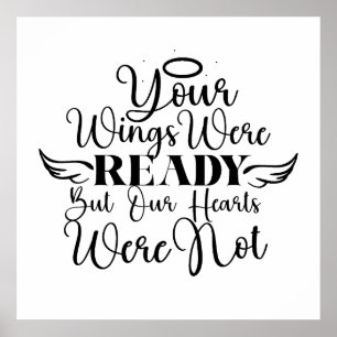 Uw wensen waren klaar poster