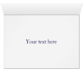 Uw Wenskaart aanpassen (Binenzijde Horizontaal (Onderkant))