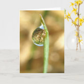 Uw Wereld draaide Omgekeerde Kaart (Gele Bloem)