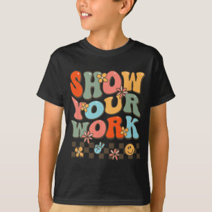 Uw werk leraren vrouwen Wiskunde muziekgeschiedeni T-shirt