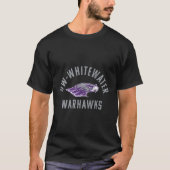 Uw-Whitewater Warhawks Groot T-shirt (Voorkant)