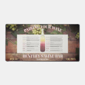 Uw wijnbureaumat koppelen bureaumat (Voorkant)