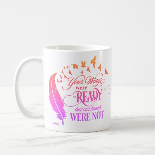 UW WINGEN WAREN KLAAR, MAAR ONZE HARTEN WAREN NIET KOFFIEMOK (Links)