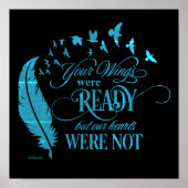 UW WINGEN WAREN KLAAR, MAAR ONZE HARTEN WAREN NIET POSTER (Voorkant)