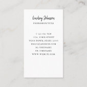 Uw winst Groen Visitekaartje (Achterkant)