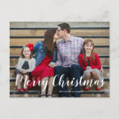 Uw wintergroet vakantie ansichtkaart feestdagenkaart (Voorkant)