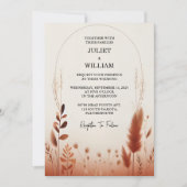 Uw woestijn rustieke Boho herfst Ombre bruine brui Kaart (Voorkant)