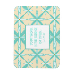 Uw woord is de essentie van de waarheid - PS 119:1 Magneet