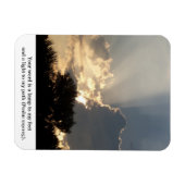 Uw Woord is een Lamp Vingers van God Magneet (Horizontaal)