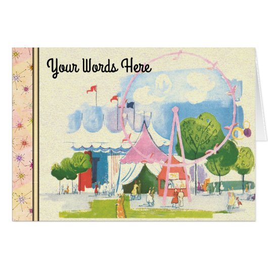 Uw woorden over Circus-Waterverf (Voorkant Horizontaal)