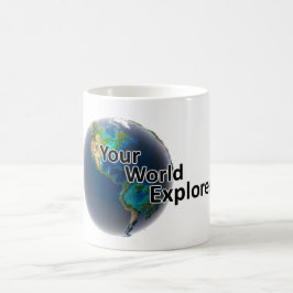 Uw World Explorer Coffee Mok