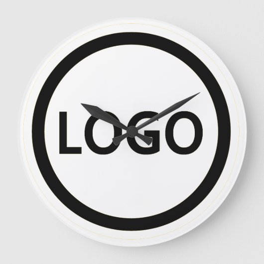 Uw zakelijke Logo - Aangepast medewerker Grote Klok (Voorkant)