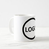 Uw zakelijke Logo - Aangepast medewerker Koffiemok (Voorkant links)