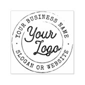 Uw zakelijke Logo Aangepaste  schrijfmachine Zelfinktende Stempel (Design)