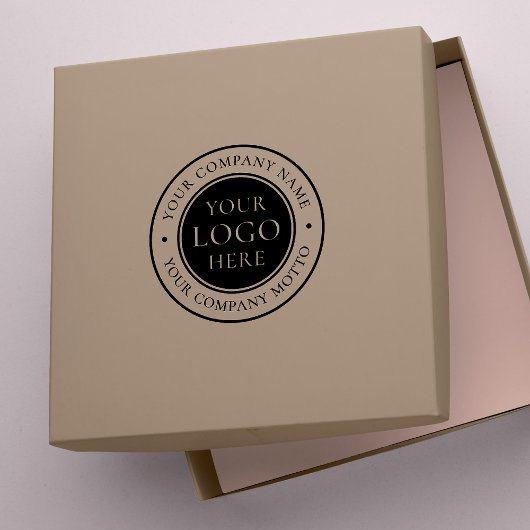 Uw zakelijke Logo! Creëer Uw eigen Aangepast Zelfinktende Stempel