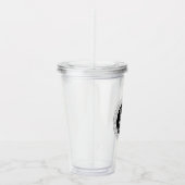 Uw zakelijke Logo & eenvoudige bewerkbare tekst Acryl Drinkbeker (Rechts)
