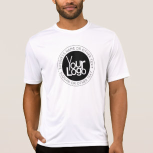 Uw zakelijke Logo & eenvoudige bewerkbare tekst T-shirt