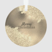 Uw zakelijke Logo - Eigen Kerstmis Ornament (achterkant)