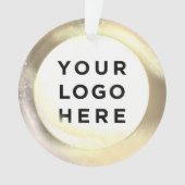Uw zakelijke Logo - Eigen Kerstmis Ornament (voorkant)