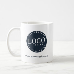 Uw zakelijke Logo en bedrijfswebsite op maat Koffiemok