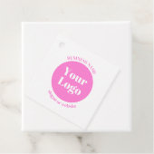 Uw zakelijke Logo en bewerkbare tekst Sjabloon | R Bedankjes Labels (In situ)