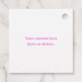 Uw zakelijke Logo en bewerkbare tekst Sjabloon | R Bedankjes Labels (Achterkant)