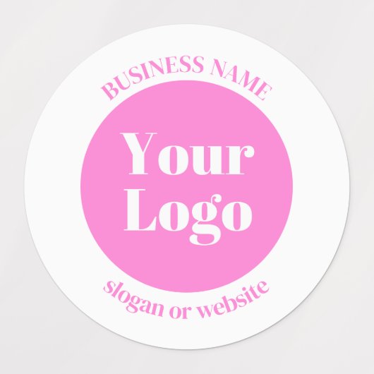 Uw zakelijke Logo en bewerkbare tekst Sjabloon | R Labels (Design 1)