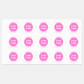 Uw zakelijke Logo en bewerkbare tekst Sjabloon | R Labels (Vel)