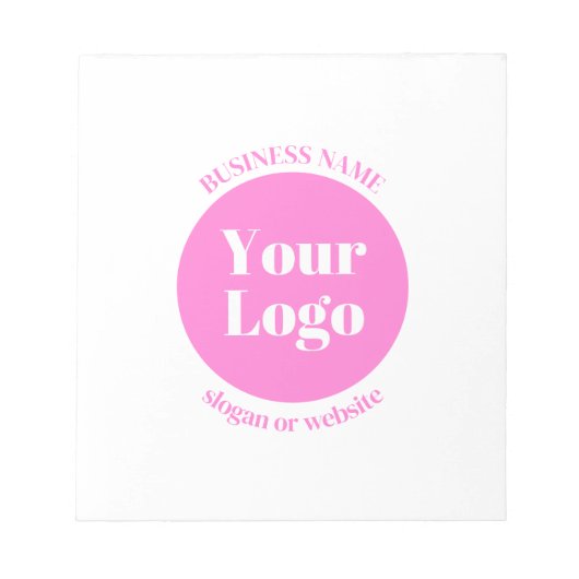 Uw zakelijke Logo en bewerkbare tekst Sjabloon | R Notitieblok (Voorkant)