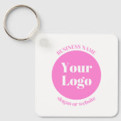 Uw zakelijke Logo en bewerkbare tekst Sjabloon | R Sleutelhanger (Voorkant)