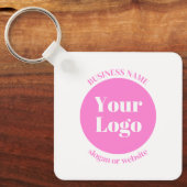 Uw zakelijke Logo en bewerkbare tekst Sjabloon | R Sleutelhanger (Voorkant)